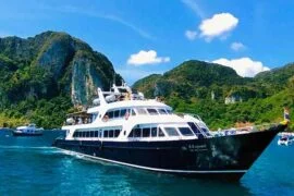 ทัวร์เกาะพีพี เรือเฟอร์รี่ เรือใหญ่ ภูเก็ต พีพีครุยเซอร์