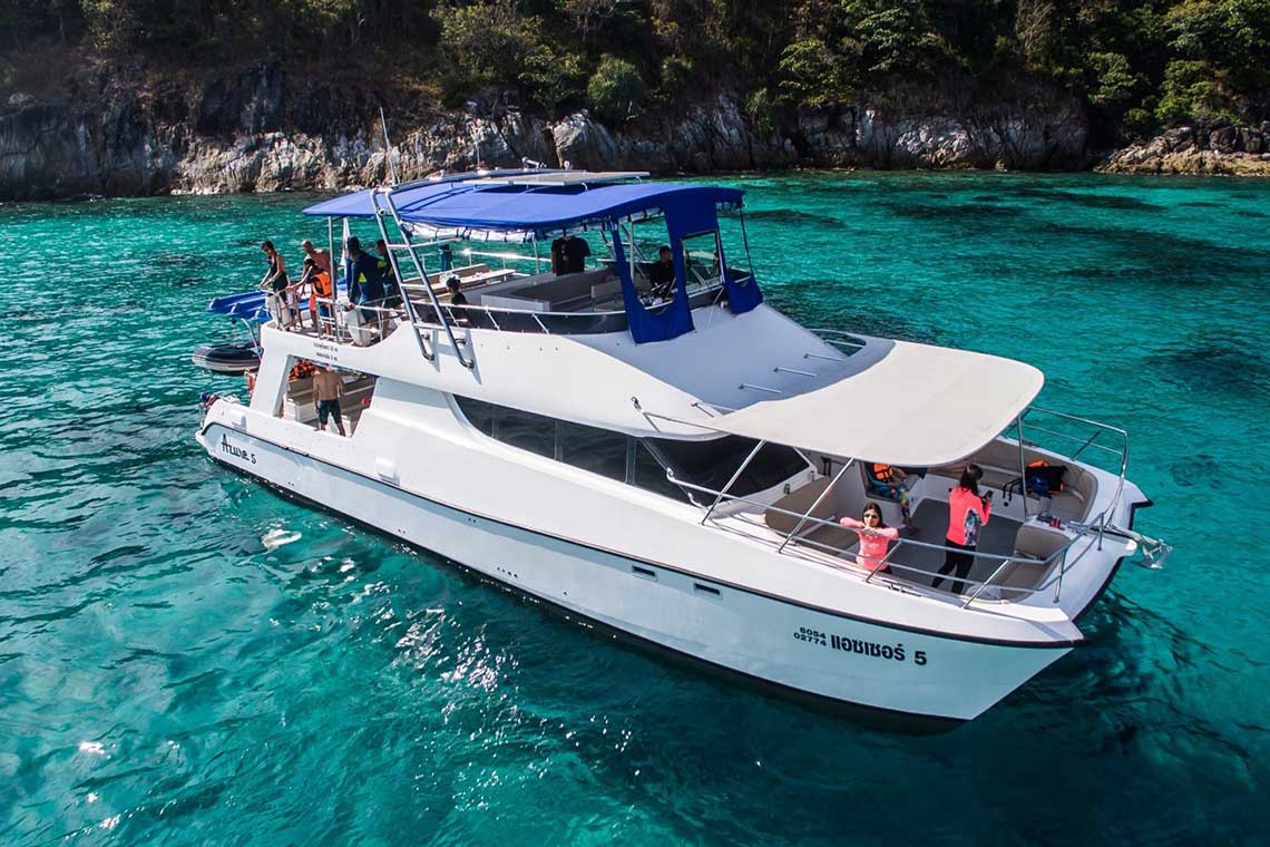 เกาะไม้ท่อน-เกาะราชา Sunset Dinner เรือ Power Catamaran