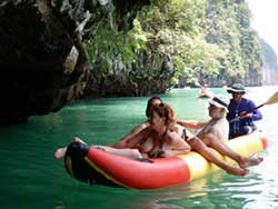 ภูเก็ต-ทัวร์อ่าวพังงา-พายแคนู-เที่ยวเขาตะปู-ชมพระอาทิตย์ตก-โดยเรือเร็ว-3