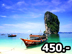 ทัวร์-4-เกาะกระบี่-เรือหางยาว