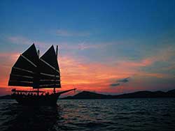 ล่องเรือสำเภา-จูน-บาทรา-ชมพระอาทิตย์ตก-อ่าวพังงา-7