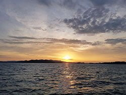 พระอาทิตย์ตก-อ่าวพังงา-ดินเนอร์