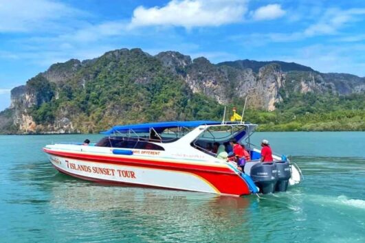 ซันเซ็ท-ดินเนอร์-ทัวร์-7-เกาะ-เรือสปีดโบ๊ท-กระบี่