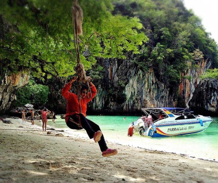 เรือสปีดโบ๊ท-ทัวร์-เกาะห้อง-ทะเลใน-กระบี่