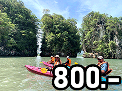 ทัวร์-พายเรือคายัค-ครึ่งวัน-กระบี่