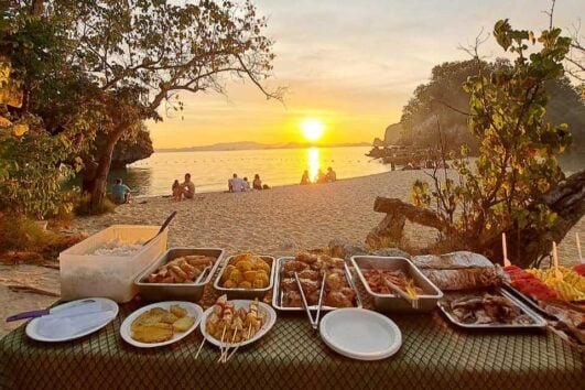 ซันเซ็ท-ดินเนอร์-ทัวร์-เกาะห้อง-กระบี่-เรือหางยาว