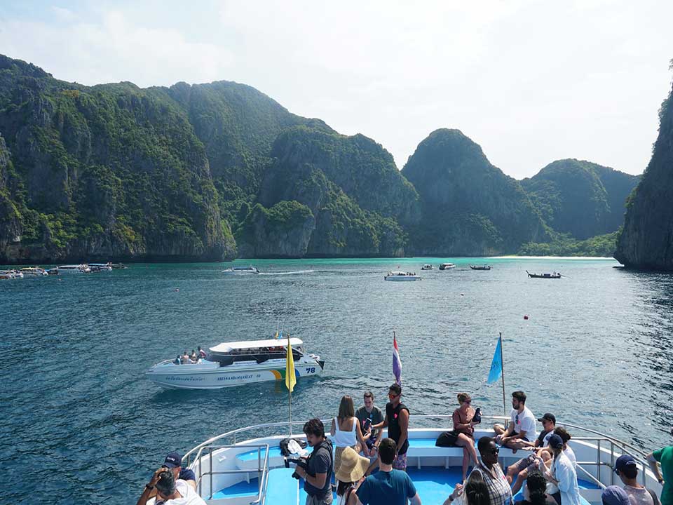 รับจองตั๋วเรือเฟอร์รี่-โดยสาร-คลองจิหลาด-กระบี่-เกาะพีพี-อ่าวต้นไทร