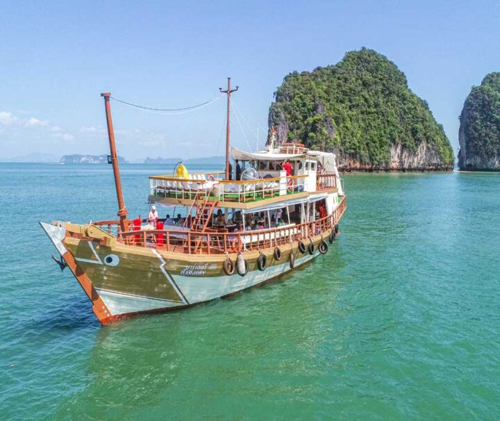 ทัวร์อ่าวพังงา-เรือใหญ่-มีสไลเดอร์-เล่นน้ำ-2