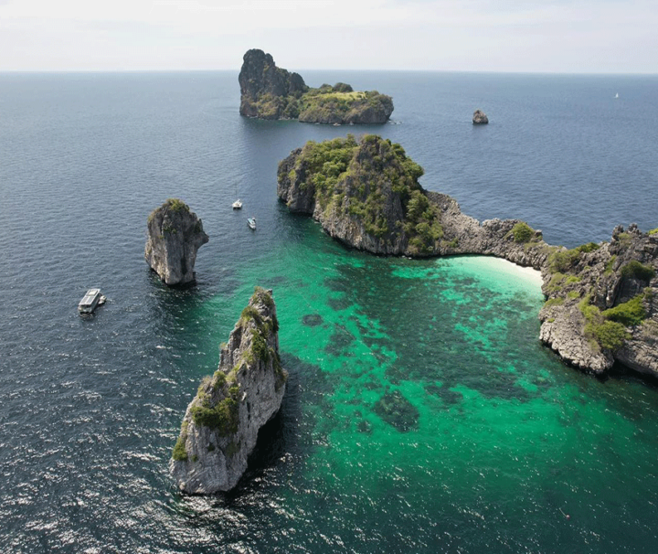 กระบี่-ทัวร์-เกาะรอก-เกาะห้า-เรือสปีดโบ๊ท-Speedboat-2