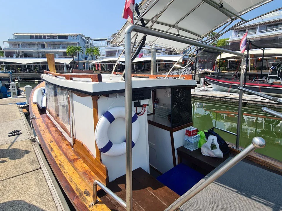 ภูเก็ต-เหมาลำ-เรือหัวโทง-เรือไม้หรู-เรือหางยาวมีพร็อพ-Luxury-Boat-19