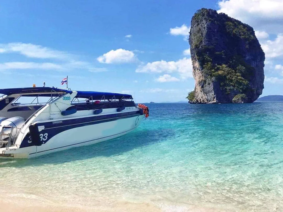 กระบี่-Early-Bird-ทัวร์รุ่งเช้า-เกาะพีพี-เกาะไผ่-4-เกาะ-เรือสปีดโบ๊ท-4
