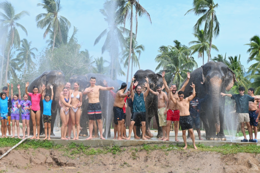 เกาะสมุย ทัวร์ครึ่งวัน ดูแลช้าง ปางช้าง Elephant Jungle Sanctuary