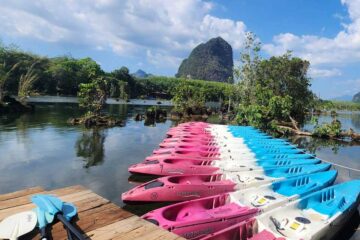 กระบี่-พายเรือคายัค-ครึ่งวันบ่าย-คลองน้ำใส-คลองหรูด