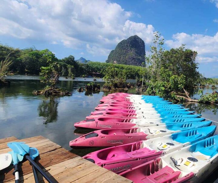 กระบี่-พายเรือคายัค-ครึ่งวันบ่าย-คลองน้ำใส-คลองหรูด