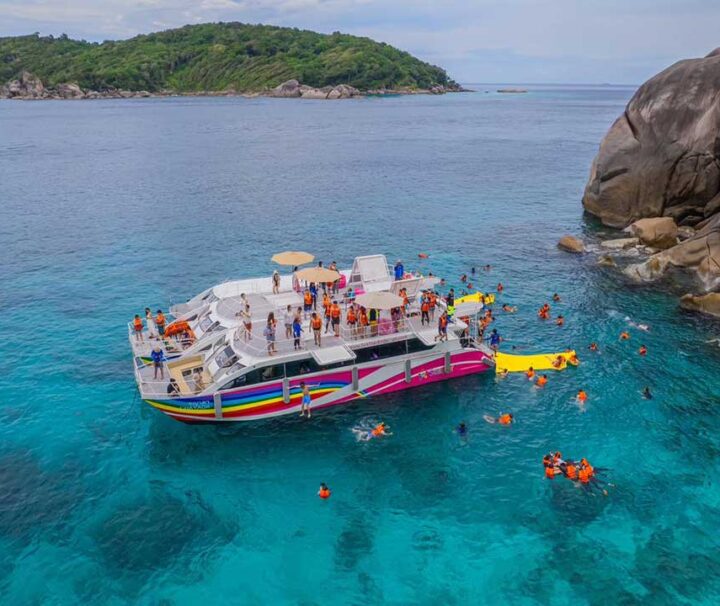 เขาหลัก-ทัวร์-หมู่เกาะสิมิลัน-เรือสปีดคาตามารัน-2-ชั้น-Speed-Catamaran