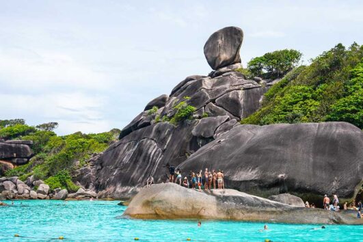 เขาหลัก ทัวร์วันเดย์ หมู่เกาะสิมิลัน เรือสปีดโบ๊ท Check-in Andaman