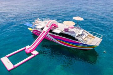 ทัวร์รอบสาย-เกาะพีพี-เกาะไม้ท่อน-ซันเซ็ท-Speed-Catamaran