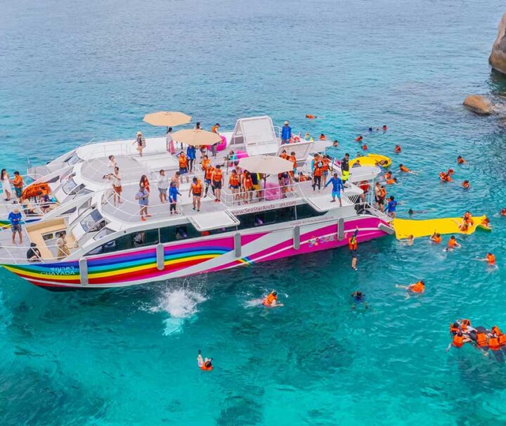 ภูเก็ต-ทัวร์เกาะสิมิลัน-รอบสาย-เรือคาตามารัน-2-ชั้น-Catamaran